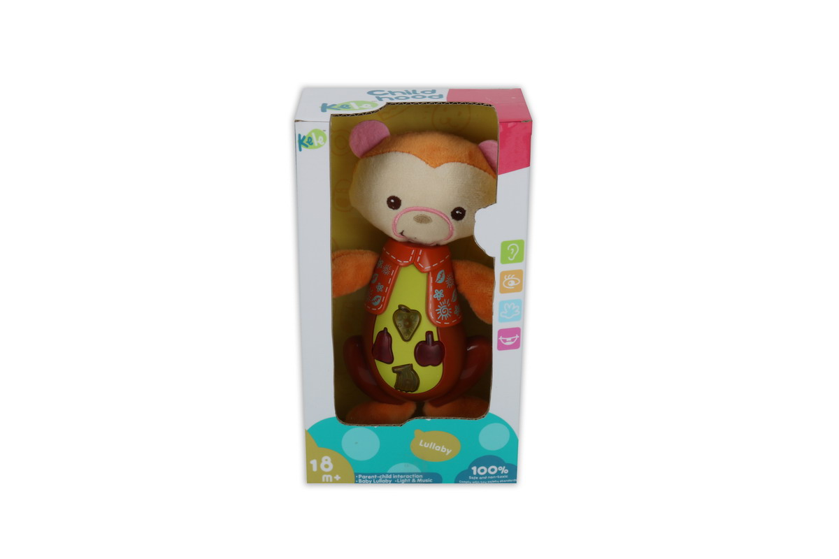 MUSIC MONKEY WITH LIGHT, 2AAA NOT INC