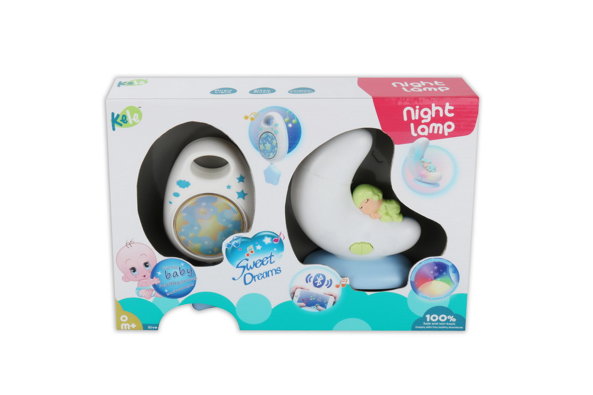 BABY NIGHT LIGHT WITH HANG BELL SET,NOT INCLUDED 3AAA