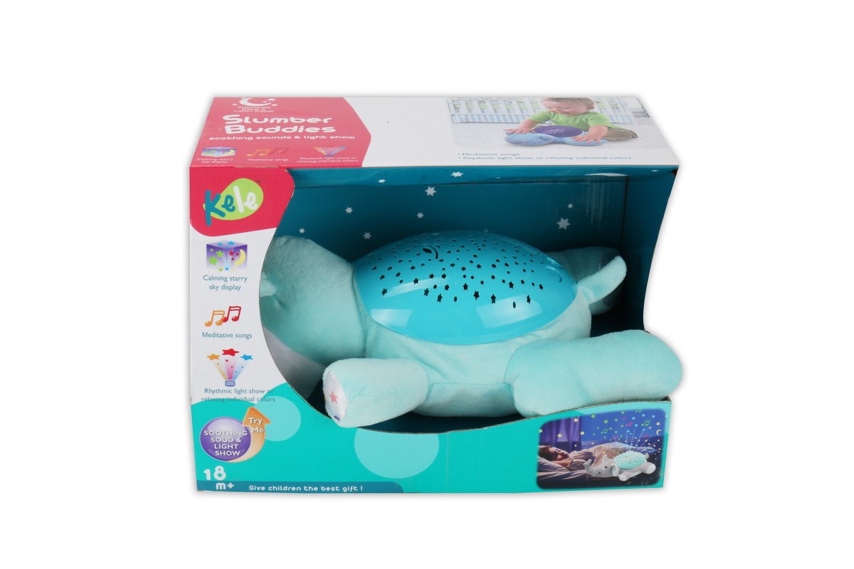 PLACATE HIPPO PROJECTION FUNCTION W/LIGHT AND SOUND 3AA NOT INC