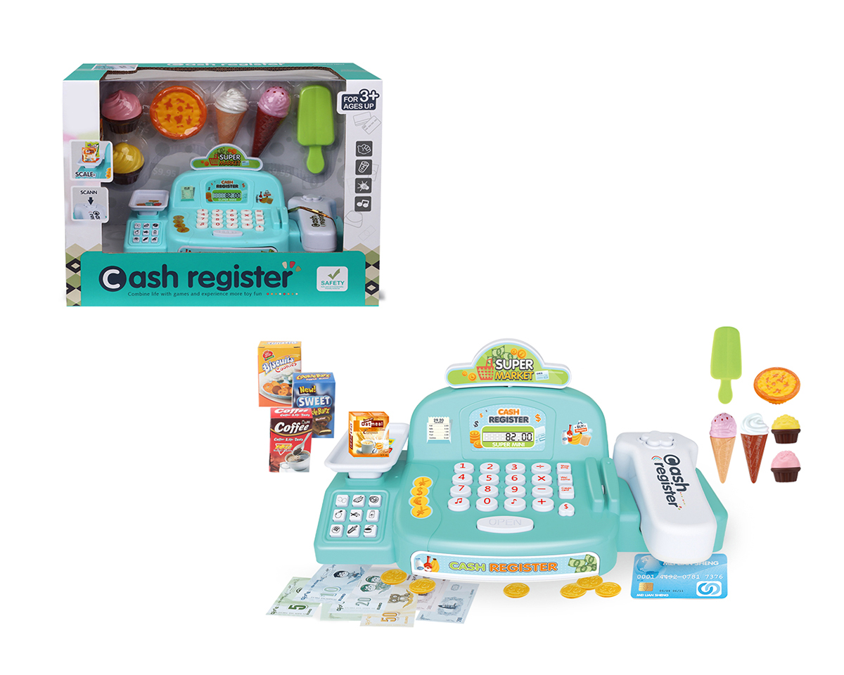 Light voice cash register ice cream package 4 * AA not included