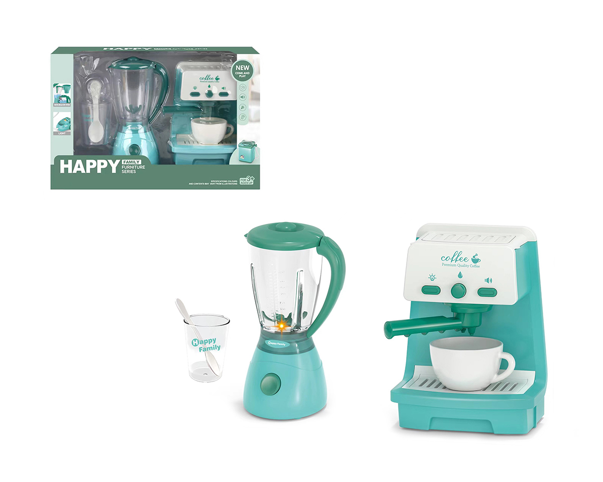 Electric light juice machine coffee machine package 4 * AA not included