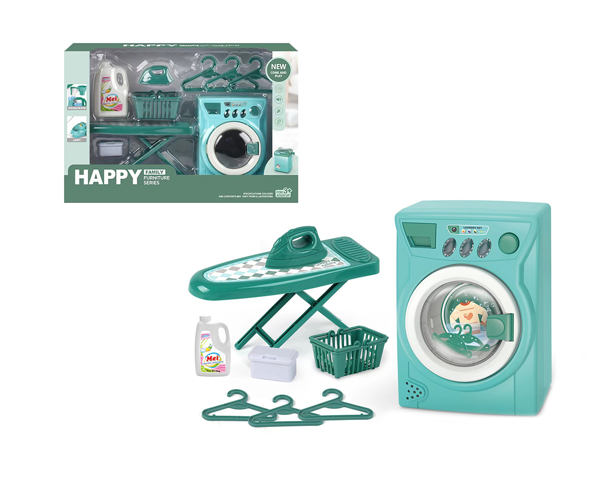Electric washing machine ironing table suit 2 * AA not included